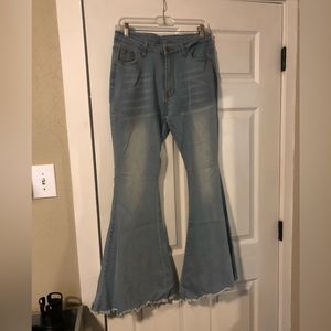 High Waisted Flare Jeans